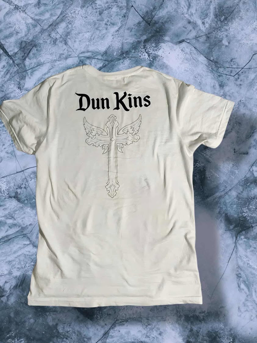 DunKins fehér poló