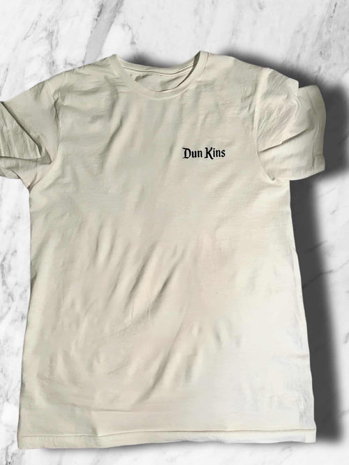 DunKins fehér poló